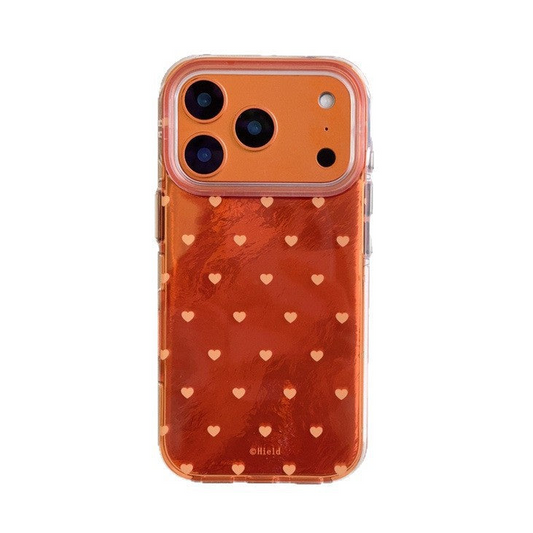 Heart detail phone case