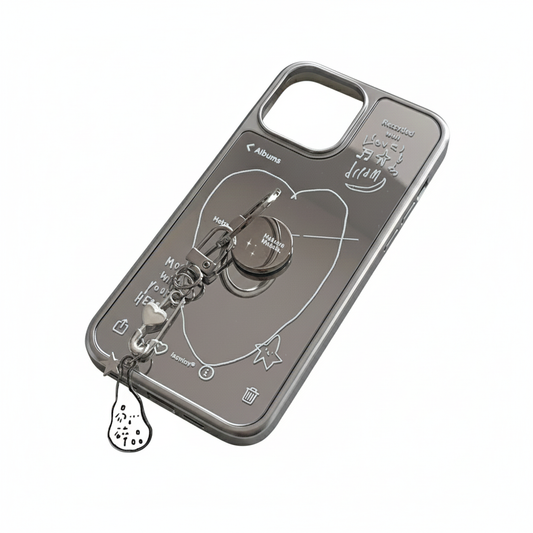 Silver Phone Case