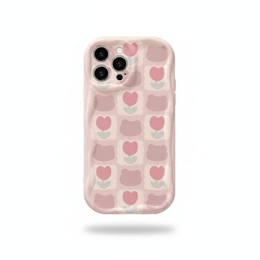Plaid Tulip Phone Case
