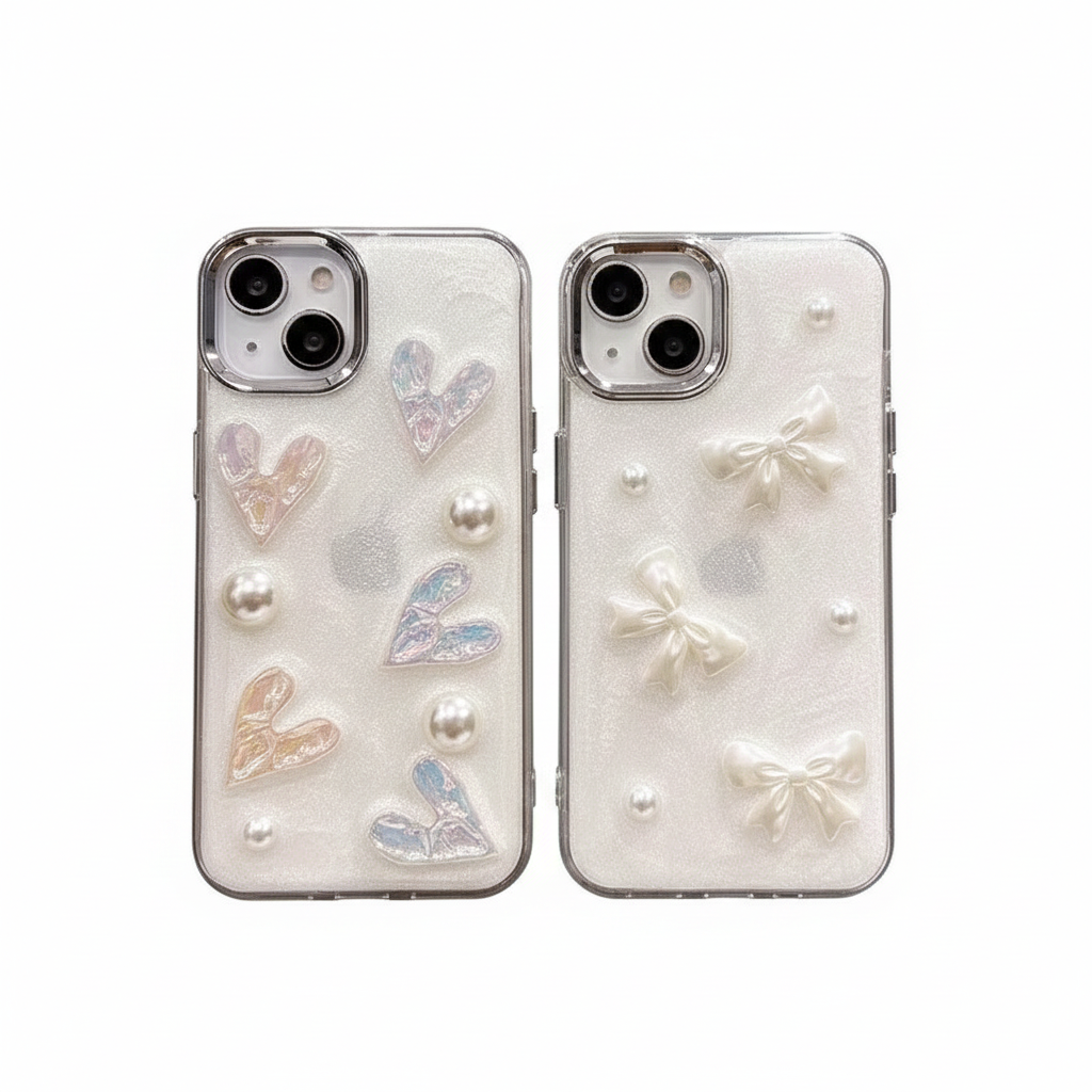 Pearl Detail Phone Case