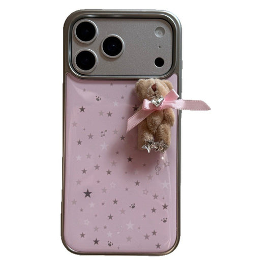Pink Teddy-Bear Phone Case