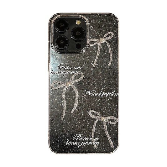 Pearl Bow Phone Case